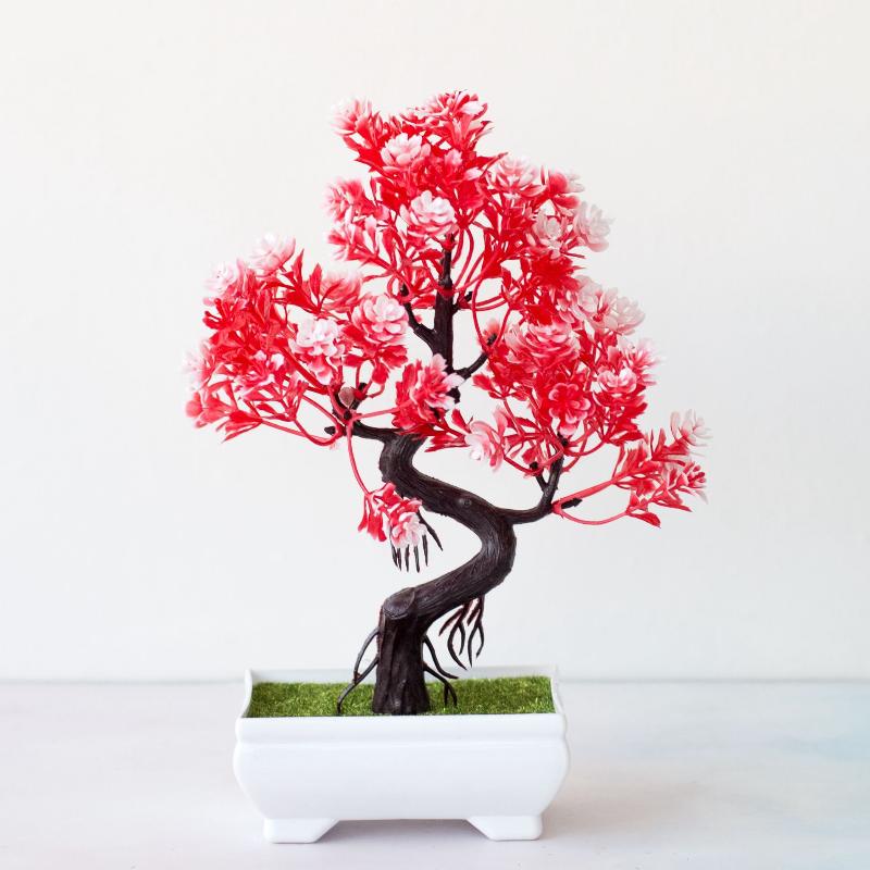 Bonsai Tree Zen Garden - 인공 분재 작은 나무 가짜 식물