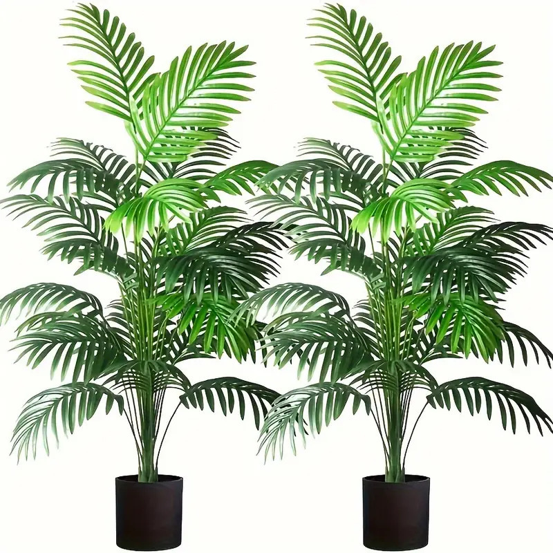 Bonsai Garden Kit - 24잎 아레카야자 인조 식물 나무 화분