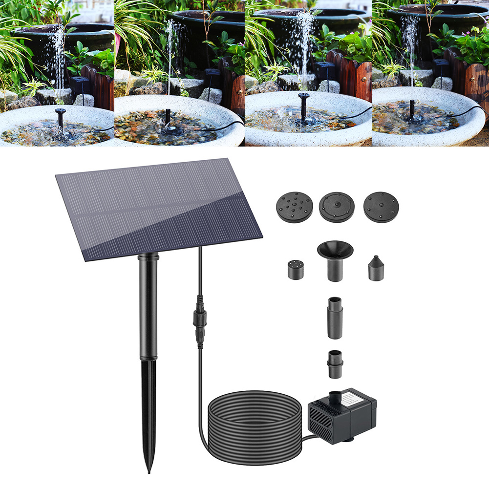 Bonsai Garden Fountain - 스테이크와 5W 5V 물 분수 정원