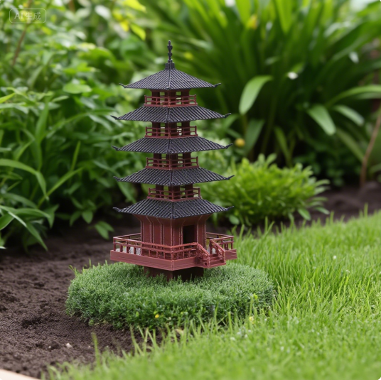 Bonsai Garden Zen - 정원 수족관 분재 장식 미니 탑
