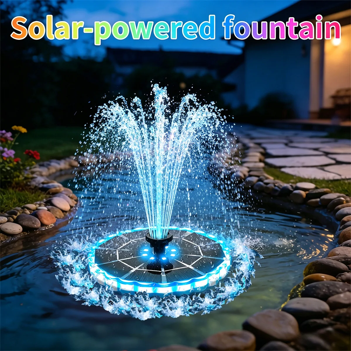 Bonsai Garden Fountain - 3.5W 야외용 태양광 분수, 정원 물탱크/실내