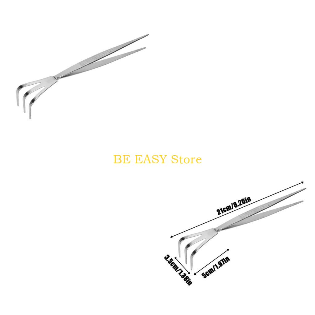 Bonsai Garden Tools - E28F 듀얼 헤드 포팅 가제트 스테인레스