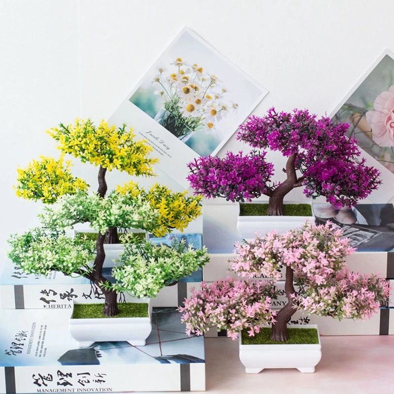 Bonsai Garden Table - 인공 식물 분재 작은 나무 화분