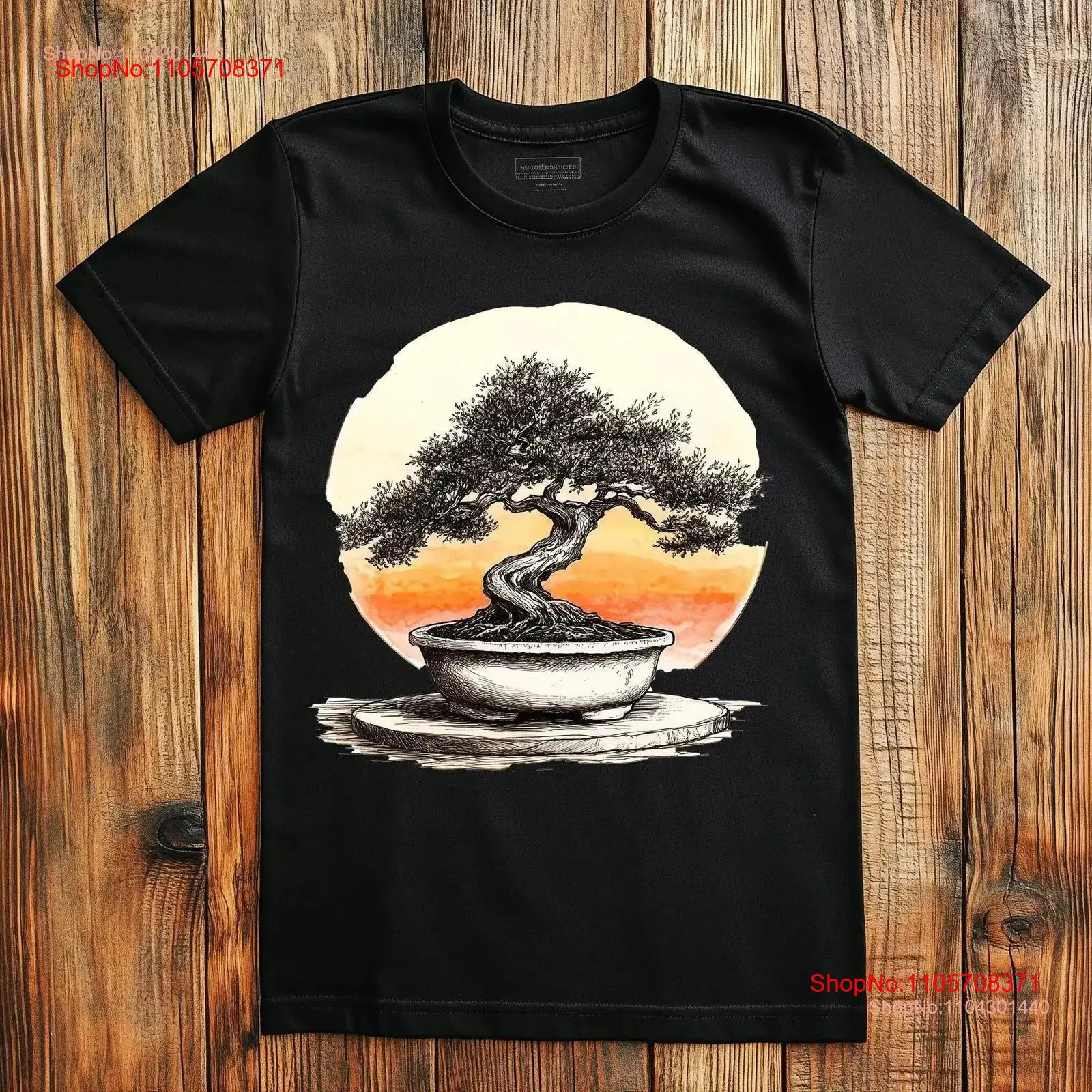 Japanese Garden Bonsai - 일본 분재 나무 티셔츠 젠 가든