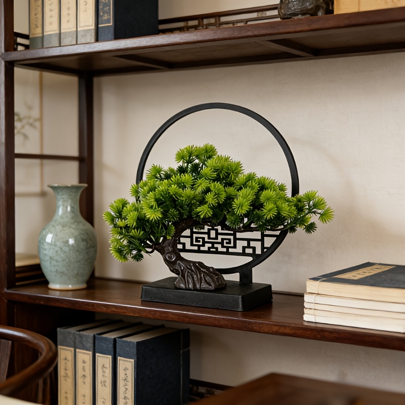 인공 소나무 분재 - 욕실, 책장, 선(禪) 정원 장식 - Bonsai Tree Zen Garden 리뷰 및 가격