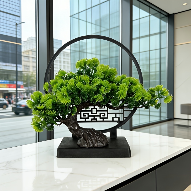 인공 소나무 분재 - 욕실, 책장, 선(禪) 정원 장식 - Bonsai Tree Zen Garden 리뷰 및 가격
