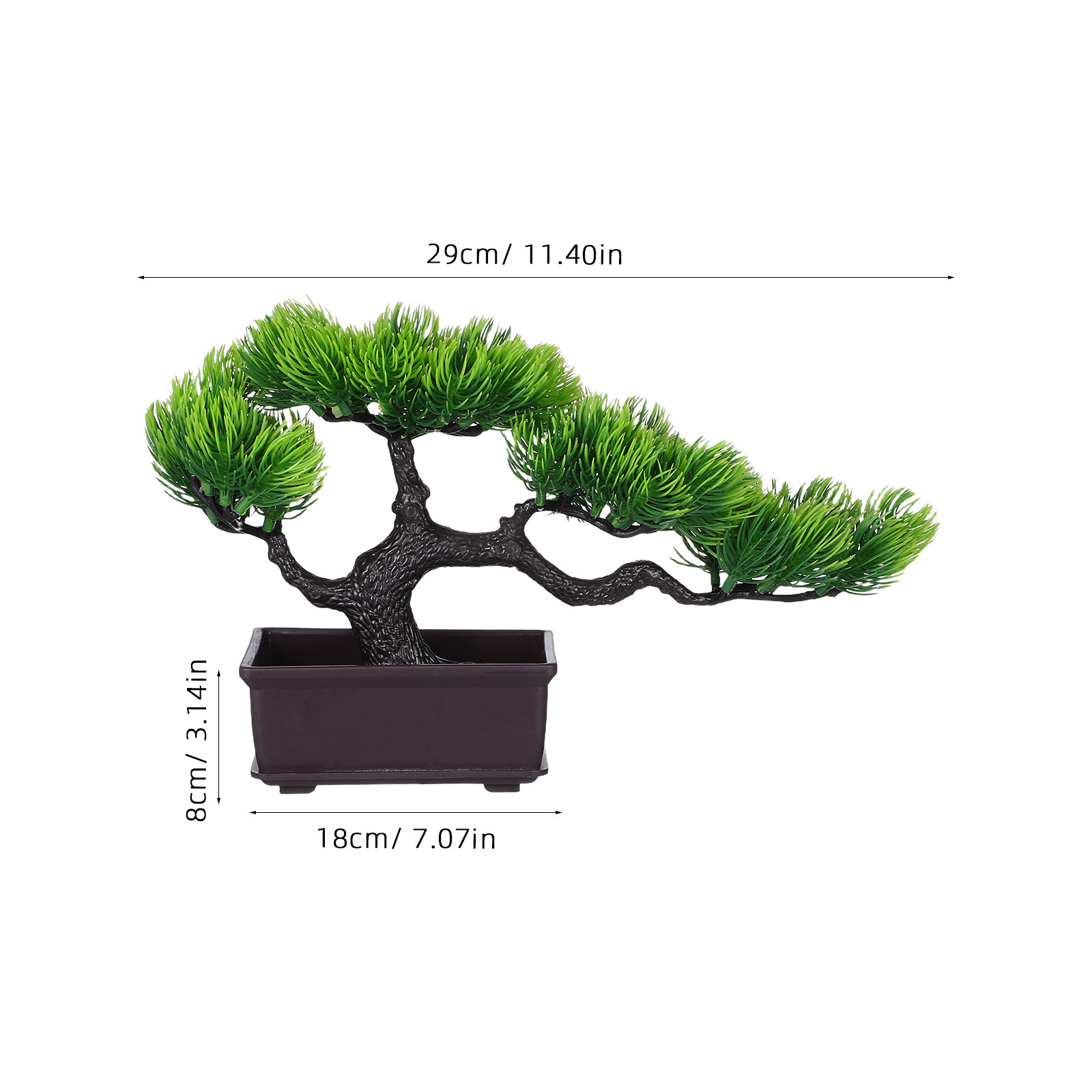 인조 분재 화분에 심은 가짜 일본 소나무 시뮬레이션 젠 - Bonsai Tree Zen Garden 리뷰 및 가격