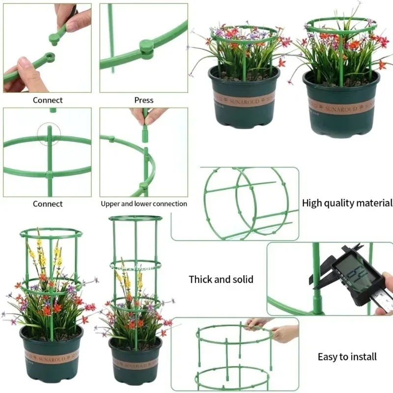 식물 지지대 정원 반원형 꽃꽂이 케이지 식물 성장 고정 - Bonsai Garden Tools 리뷰 및 가격