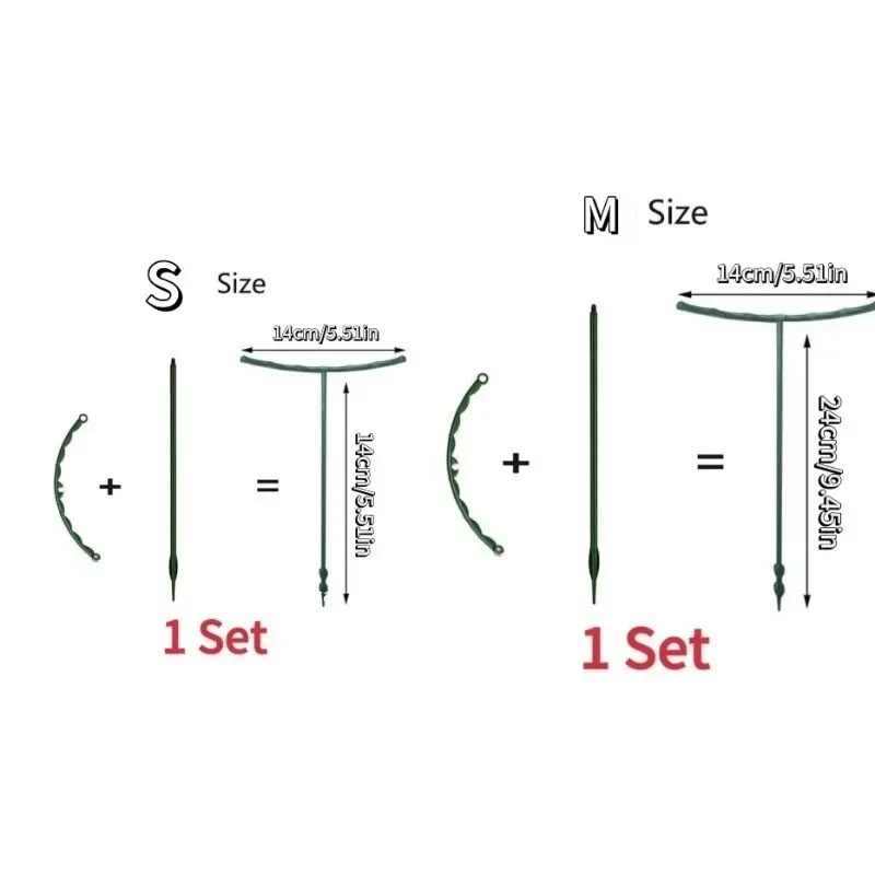 식물 지지대 정원 반원형 꽃꽂이 케이지 식물 성장 고정 - Bonsai Garden Tools 리뷰 및 가격