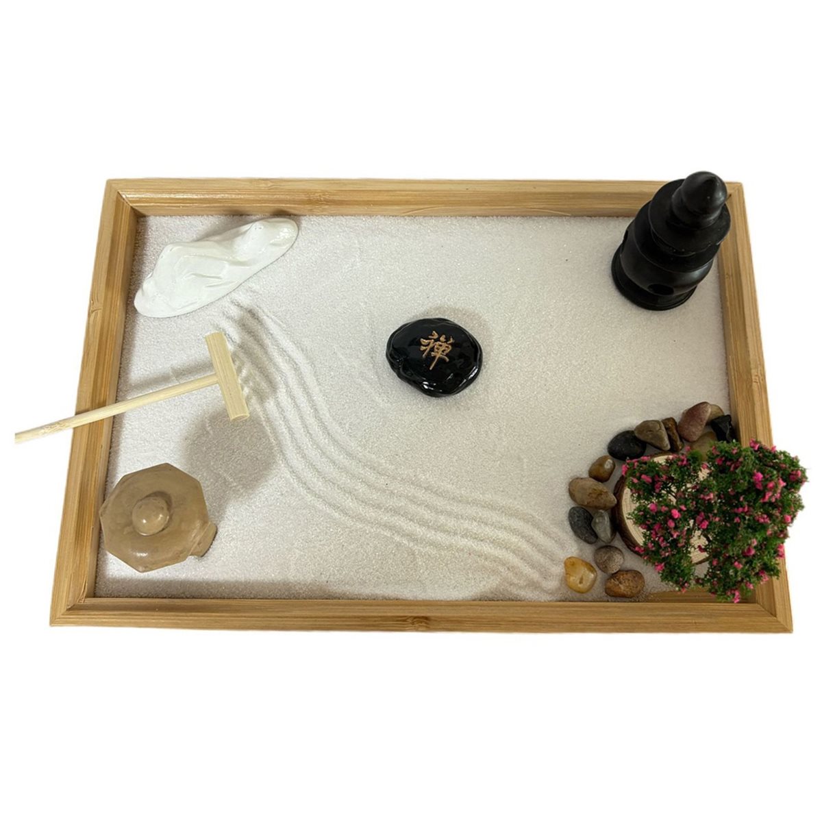 618 메가 세일 일본식 정원 장식 세트 (흰 모래,  - Japanese Garden Bonsai 리뷰 및 가격