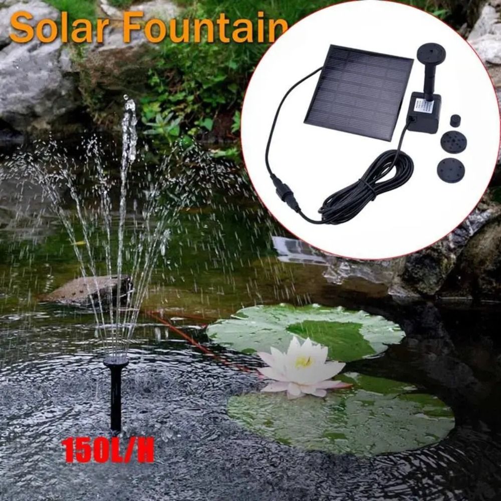 1.4W 미니 태양열 분수 펌프 전원 패널 키트, 태양 - Bonsai Garden Fountain 리뷰 및 가격