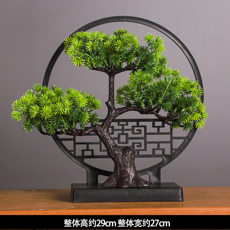 중국식 젠 환영 소나무 화분, 창의적인 장식품 모조 소 - Bonsai Garden Kit 리뷰 및 가격