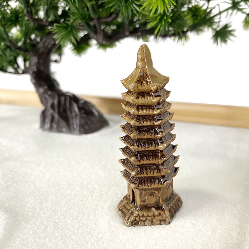 책상용 일본식 젠 가든, 흰 모래, 인공 분재 나무,  - Bonsai Tree Zen Garden 리뷰 및 가격