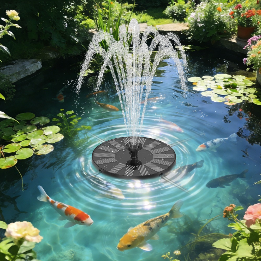 새로운 1.4W 태양광 분수, 안정적이고 내구성 있는  - Bonsai Garden Fountain 리뷰 및 가격