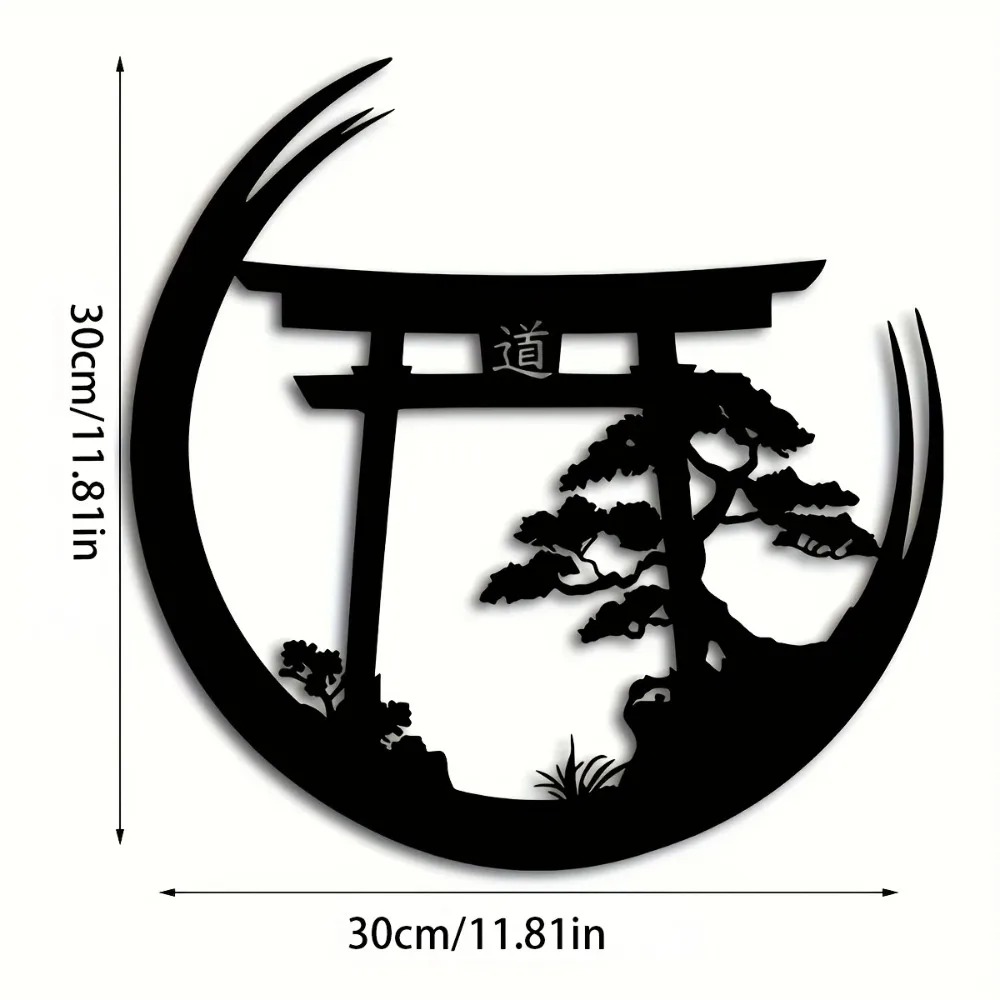 일본 분재 토리이 게이트 금속 벽 장식, 알루미늄 철제 - Japanese Garden Bonsai 리뷰 및 가격