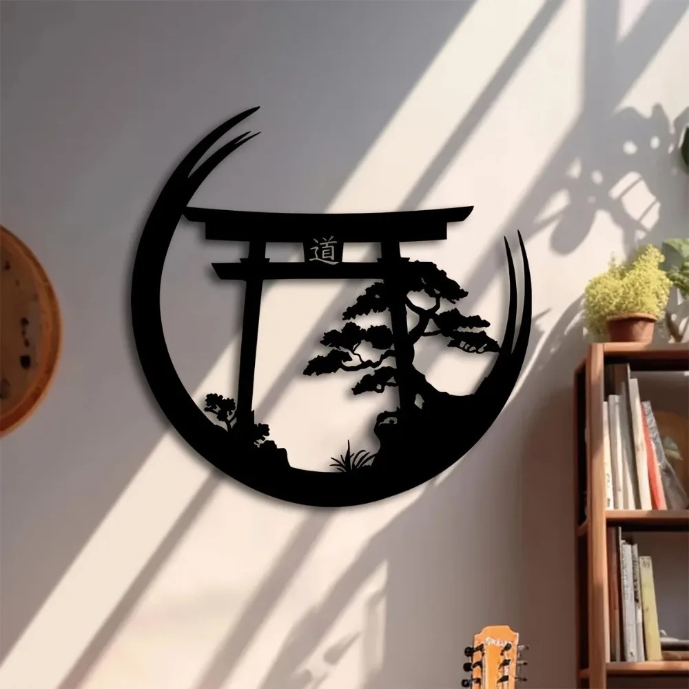 일본 분재 토리이 게이트 금속 벽 장식, 알루미늄 철제 - Japanese Garden Bonsai 리뷰 및 가격