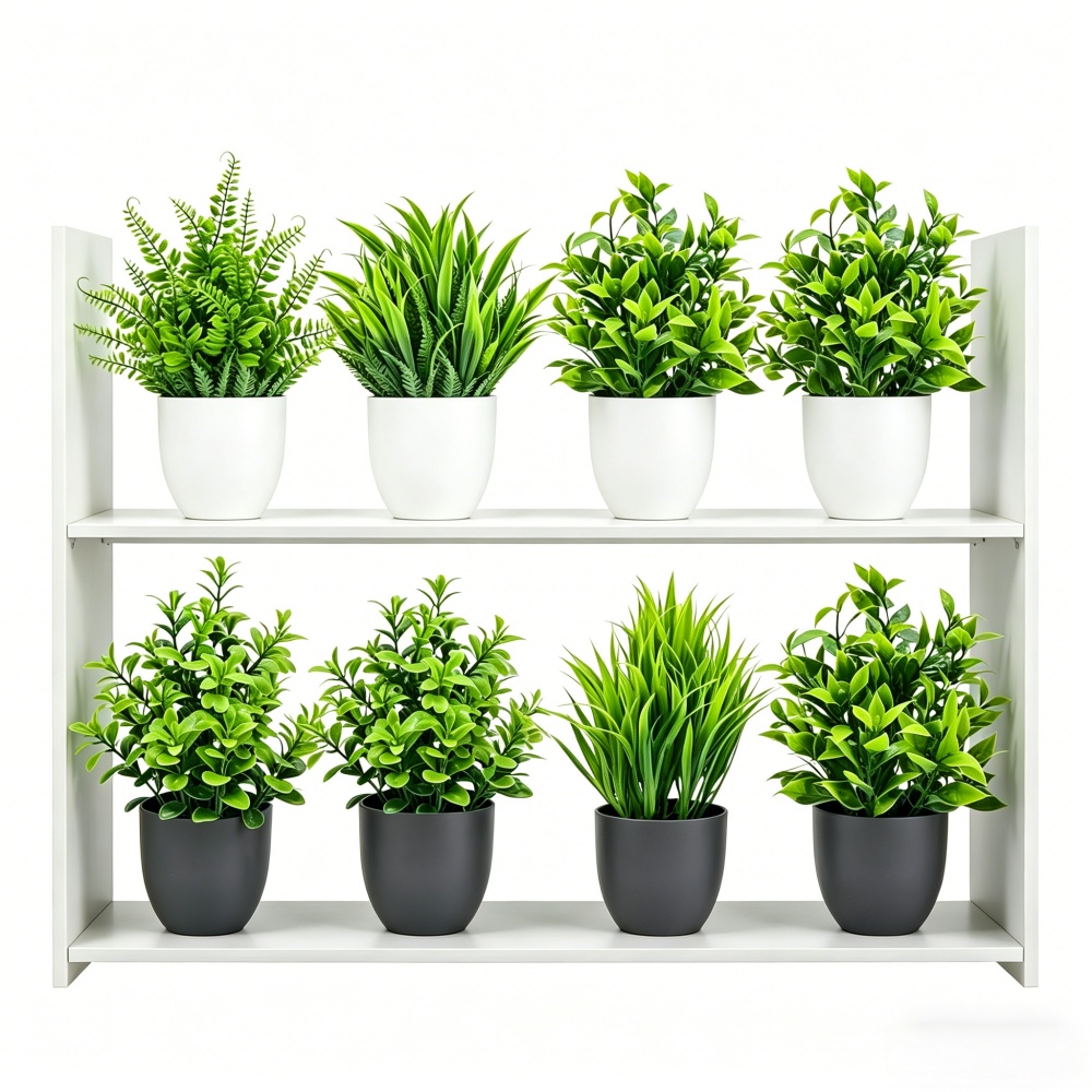 4개/세트 미니 인조 식물 화분 실내외 장식용 녹색 분 - Bonsai Garden Kit 리뷰 및 가격