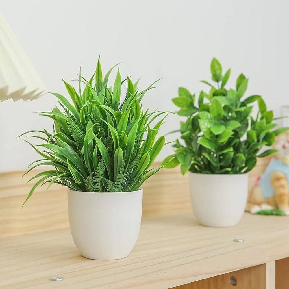 4개/세트 미니 인조 식물 화분 실내외 장식용 녹색 분 - Bonsai Garden Kit 리뷰 및 가격