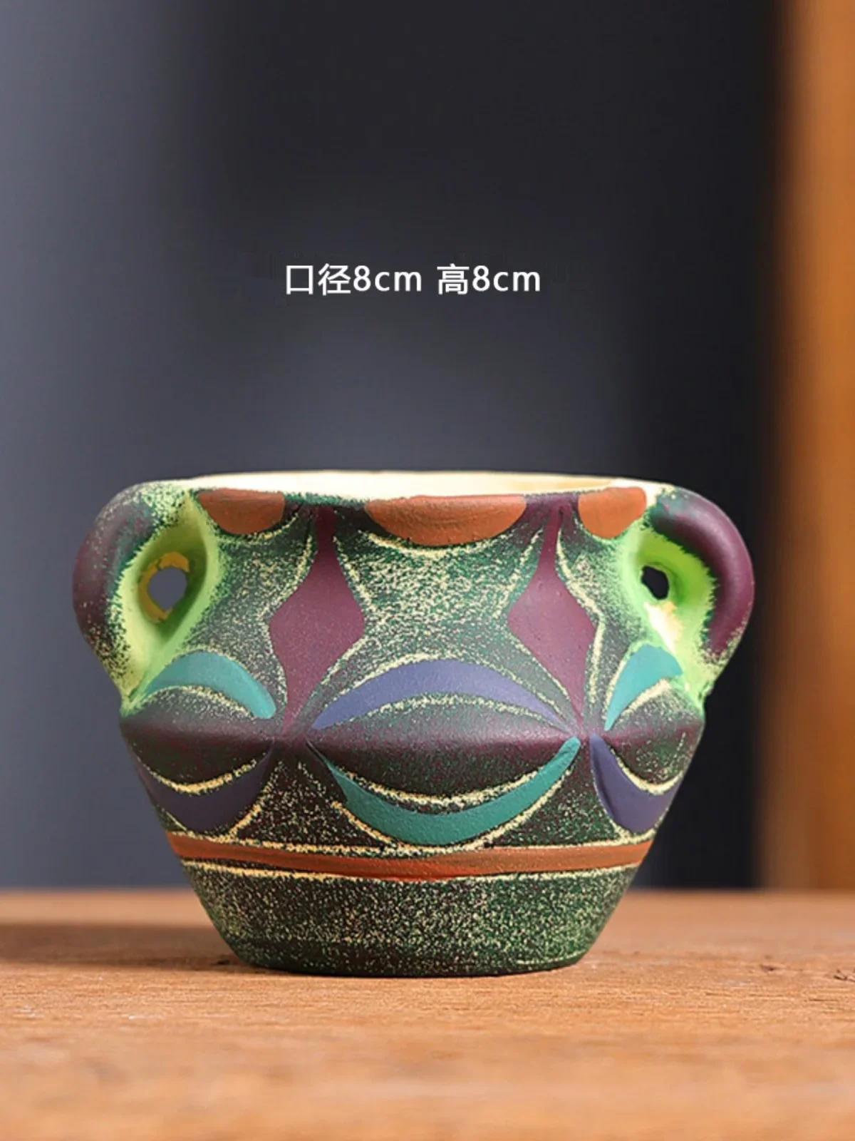 지중해 다육 화분, 홈 메이드 레드 도자기 세라믹 레트 - Japanese Garden Bonsai 리뷰 및 가격