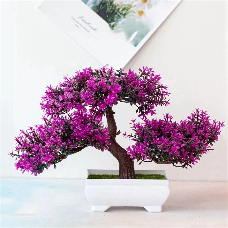 인공 식물 분재 작은 나무 화분 가짜 식물 꽃 화분 장 - Bonsai Garden Table 리뷰 및 가격