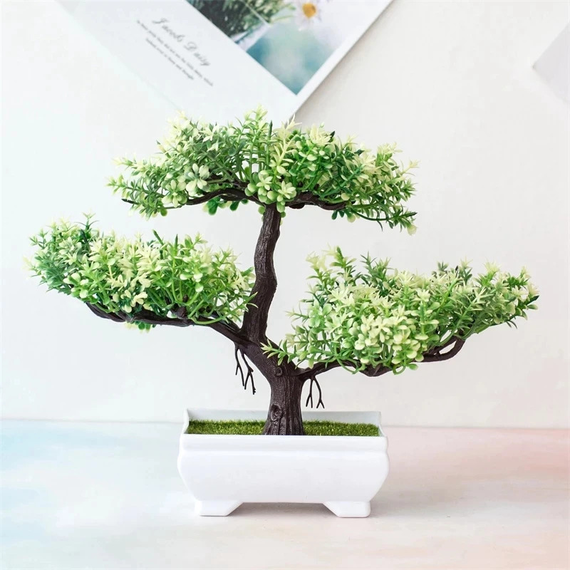 인공 식물 분재 작은 나무 화분 가짜 식물 꽃 화분 장 - Bonsai Garden Table 리뷰 및 가격