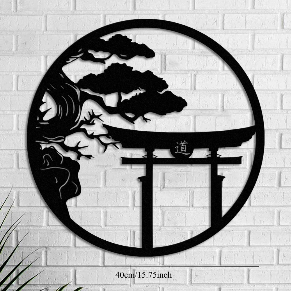 브랜드 벚꽃나무 금속 벽 장식 일본 분재 철제 벽걸이  - Japanese Garden Bonsai 리뷰 및 가격