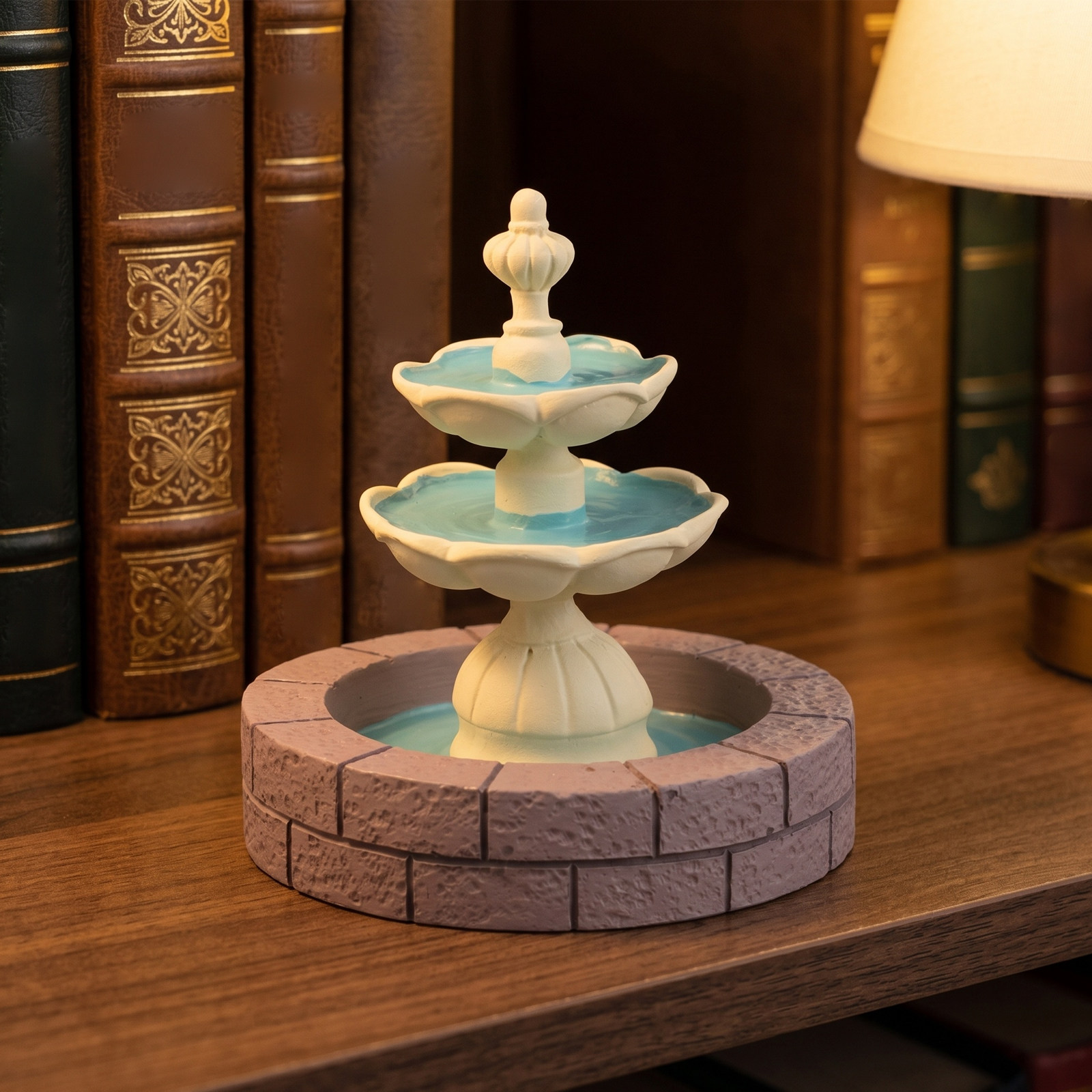 2개 미니 레진 분수 장식 미니어처 폭포 조각상 분재  - Bonsai Garden Fountain 리뷰 및 가격