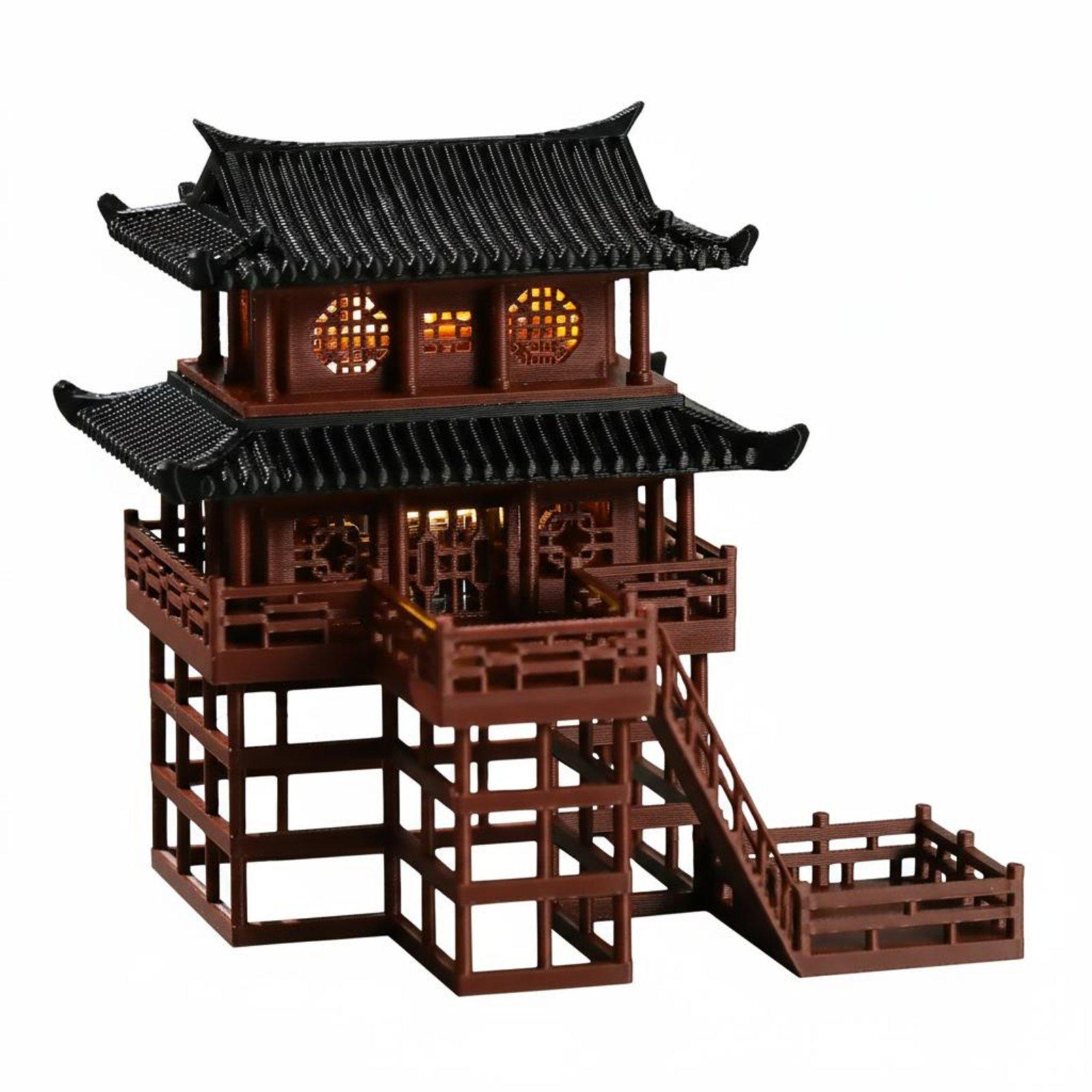 분재집 탁상용 플라스틱 탑 미니 마이크로 풍경 일본 정 - Japanese Garden Bonsai 리뷰 및 가격