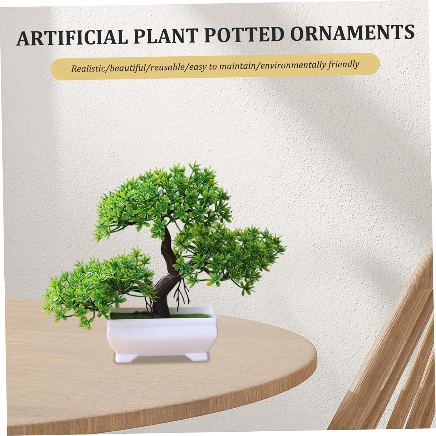 1/2Pcs 인공 분재 나무 시뮬레이션 화분에 심은 식 - Bonsai Garden Kit 리뷰 및 가격